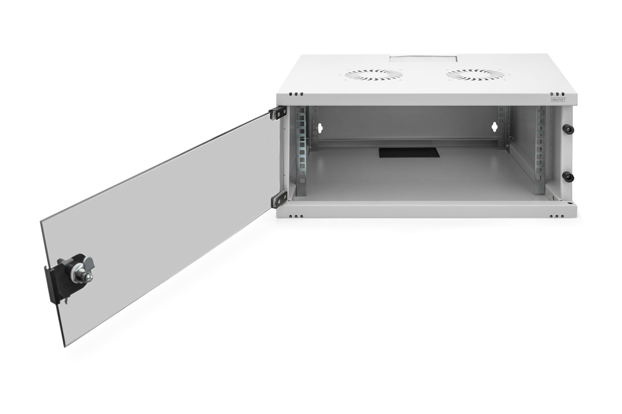 Armadio da muro 4U DIGITUS SOHO smontato - 540 x 400 mm (L x P) colore grigio