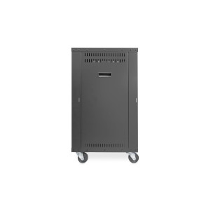 DIGITUS Rack universale per apparecchiature da 19 pollici con rotelle, 16UH