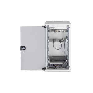 ARMADIO RACK DI RETE DIGITUS 10" CON ACCESSORI  - 12U, 315 x 300 mm (L x P)