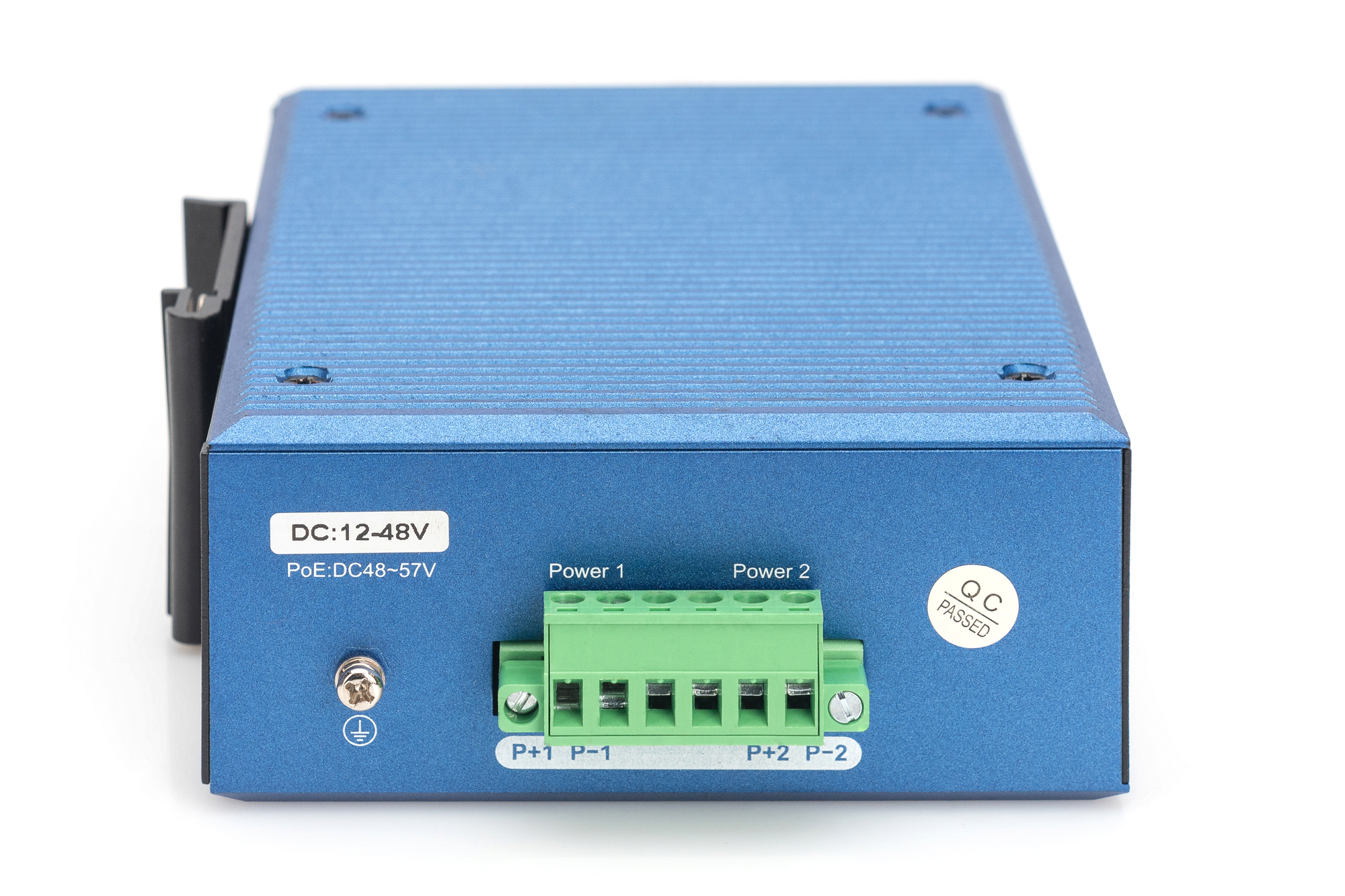 Switch Fast Ethernet industriale a 8+2 porte