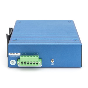 Switch industriale Gigabit Ethernet a 8+2 porte gestito L2