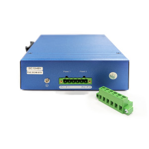DIGITUS Switch Gigabit Ethernet PoE gestito L2 industriale 16+2 porte