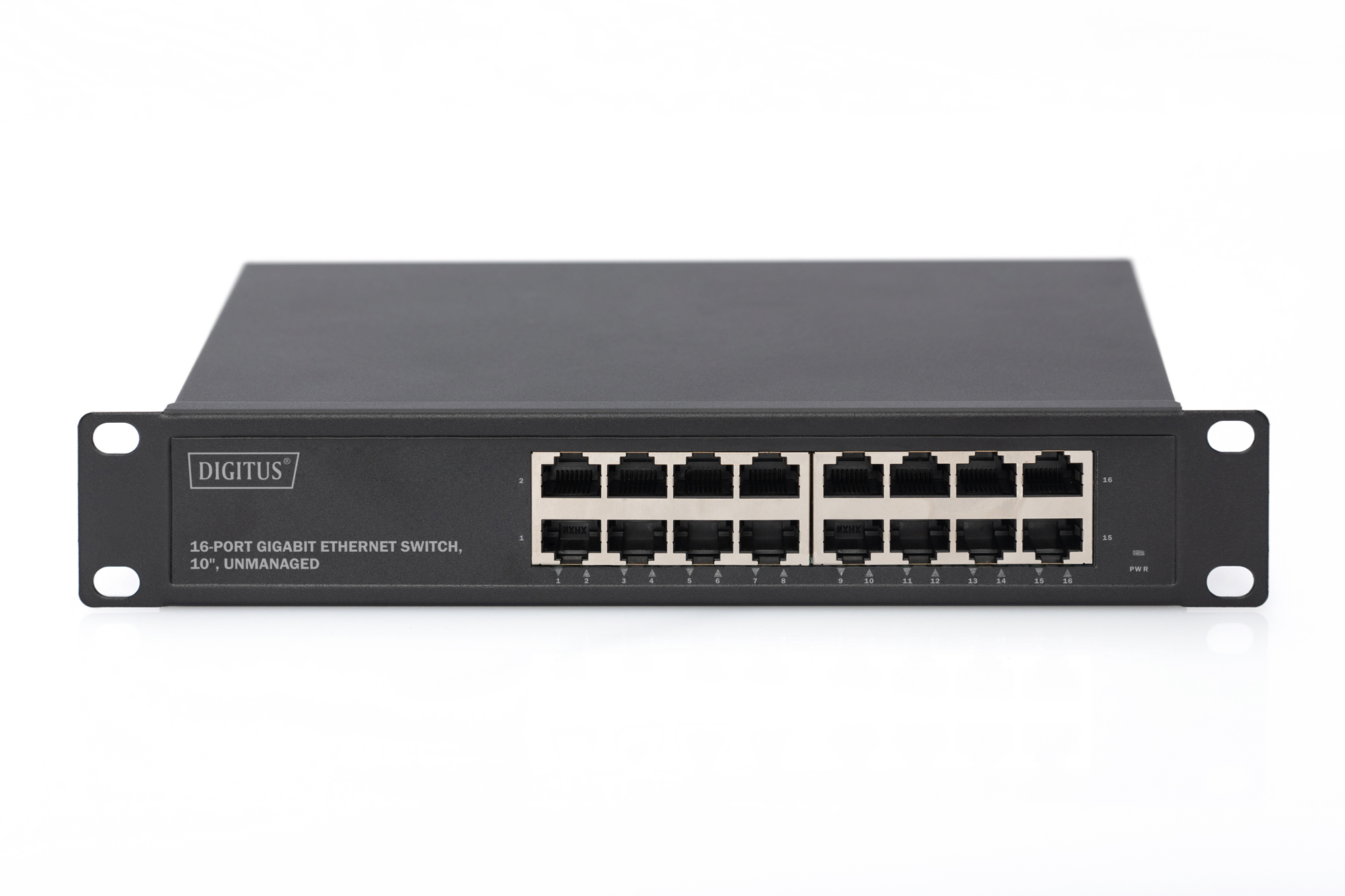 DIGITUS SWITCH ETHERNET GIGABIT 16 PORTE 10" UNMANAGED