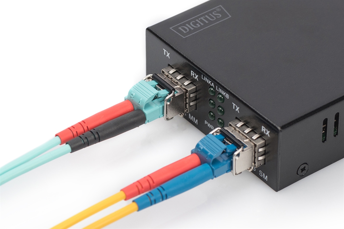 DIGITUS 10G SFP+SR 850nm 300m LC DDM industriale