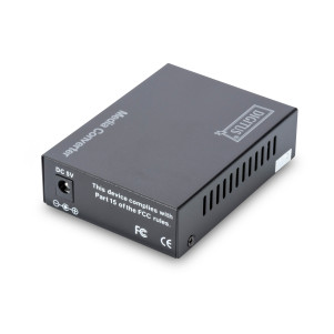 MEDIA CONVERTER SINGLEMODE BIDIREZIONALE WDM DIGITUS Tx 1550nm / Rx 1310nm