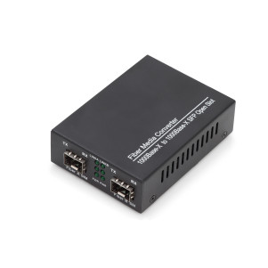 MEDIA CONVERTER GIGABIT SINGLEMODE/MULTIMODE CON MODULO SFP DIGITUS
