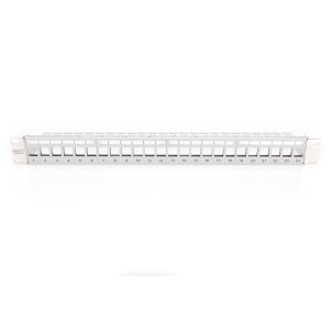PANNELLO PATCH 19" PER JACK KEYSTONE 1U SCARICO DIGITUS 24 PORTE