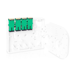 DIGITUS Alloggiamento FTTX con 4 accoppiamenti SC SX