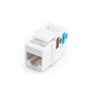 DIGITUS Modulo Keystone classe E, CAT 6, non schermato bianco