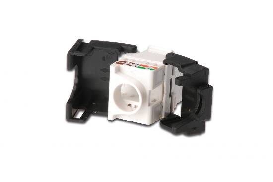 INSERTO JACK UTP NON SCHERMATO RJ45 CAT. 6 TOOLFREE