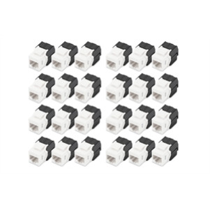 Modulo CAT 6 Keystone, non schermato - 24 pezzi