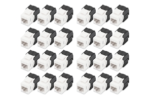 Modulo CAT 6 Keystone, non schermato - 24 pezzi