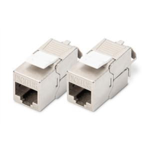 Modulo Keystone CAT 6A, schermato, attrezzi per l'installazione non necessari - 2 pezzi