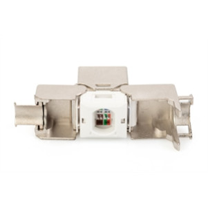 Modulo Keystone CAT 6A, schermato, attrezzi per l'installazione non necessari - 8 pezzi