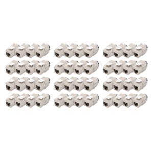 Modulo Keystone CAT 6A, schermato con supporto dei cavi intelligente - 48 pezzi