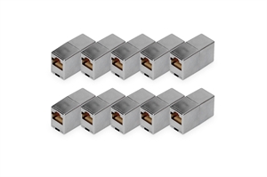 Accoppiamento modulare RJ45 CAT 5e, classe D - 10 pezzi