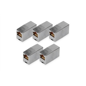 Accoppiamento modulare RJ45 CAT 5e, classe D - 5 pezzi