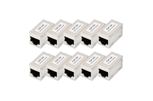 Accoppiamento modulare CAT 6A, schermato - 10 pezzo