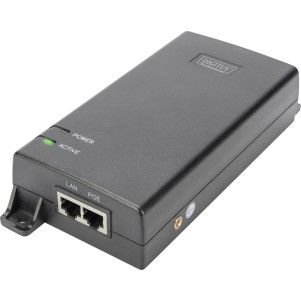 Iniettore Digitus Gigabit Ethernet PoE++ – 802.3bt (60 W) colore bianco