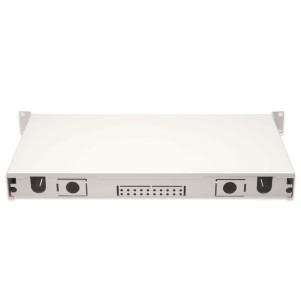 PANNELLO ESTRAIBILE 19" PER FIBRA OTTICA CON 6 CONNETTORI LC OS2 SINGLEMODE