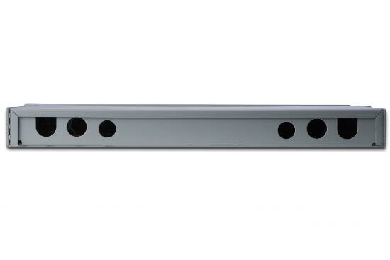 PANNELLO ESTRAIBILE 19" PER FIBRA OTTICA CON 12 CONNETTORI LC OM3 MULTIMODE