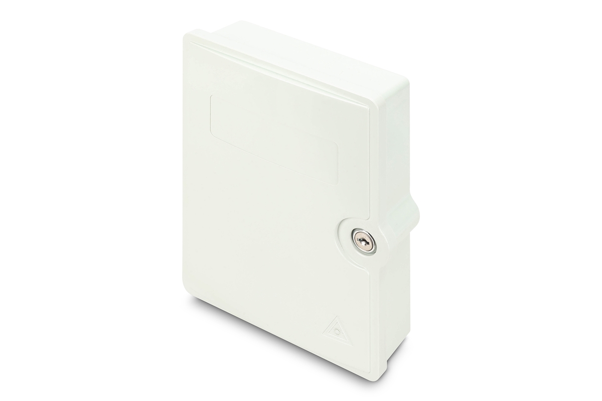 DIGITUS Alloggiamento per connessione FTTH/FTTB, assemblato, OS2, 12 fibre, LC/PC