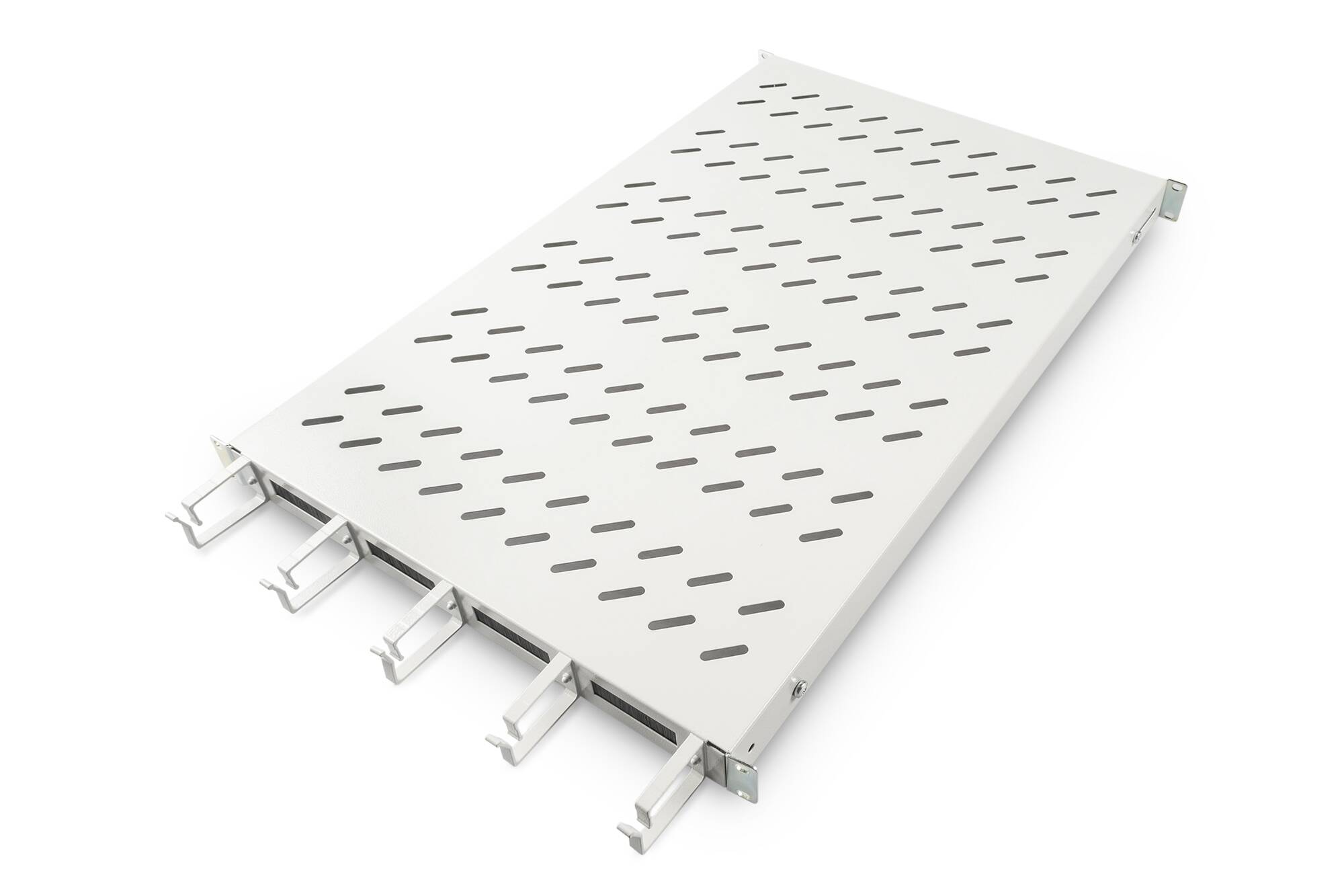 RIPIANO PER ARMADI RACK 19" CON GESTIONE CAVI PER ARMADI 1000 MM COLORE GRIGIO