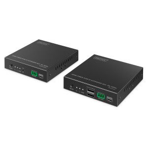 Set di estensori KVM IP in fibra HDMI, 4K/60Hz
