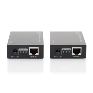 ESTENSORE HDMI 4K SU DI CAVO DI RETE HDBaseT RICEVITORE + TRASMETTITORE