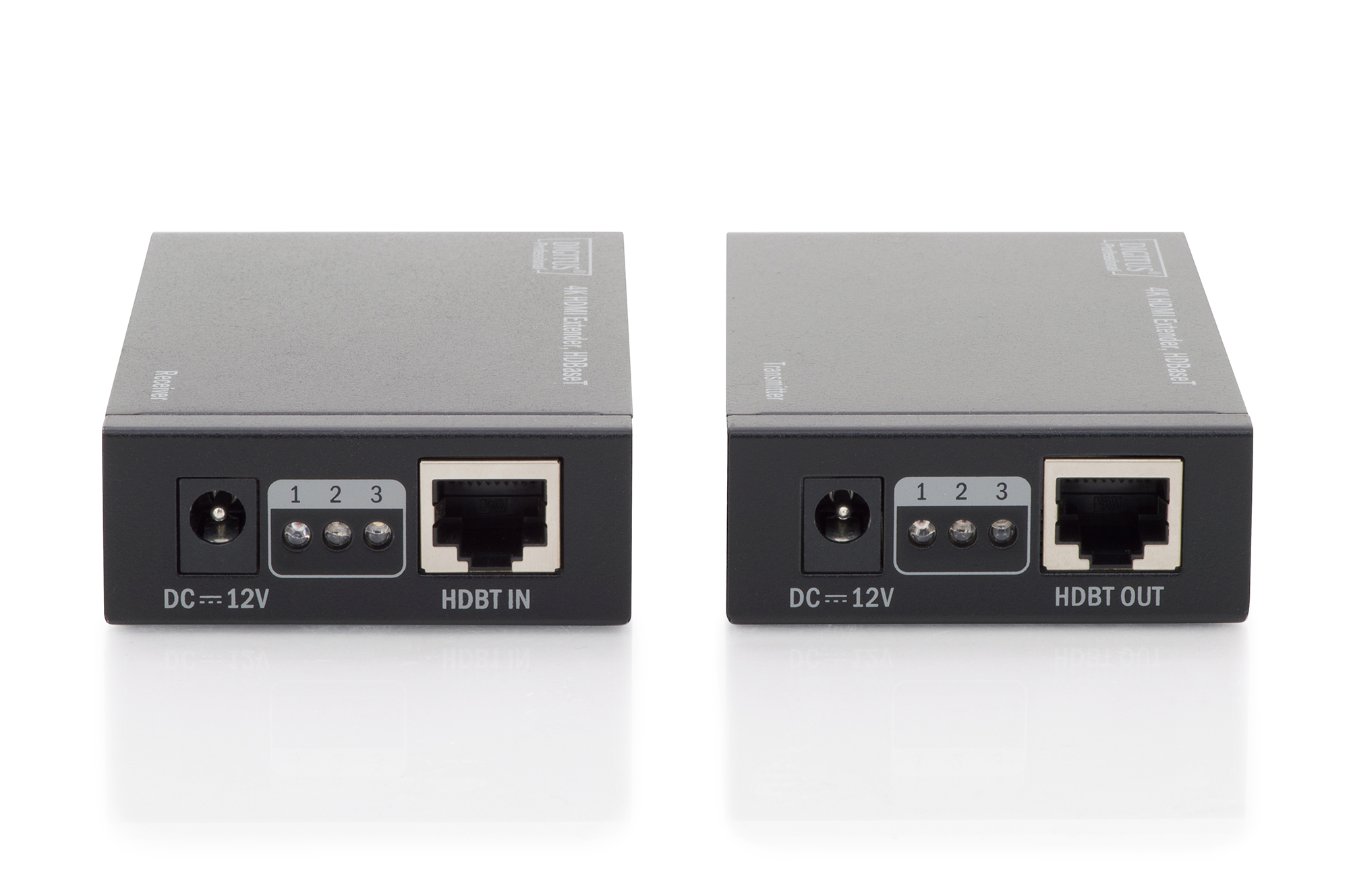 ESTENSORE HDMI 4K SU DI CAVO DI RETE HDBaseT RICEVITORE + TRASMETTITORE