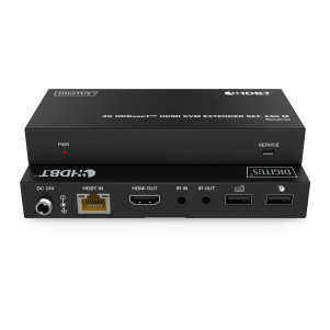DIGITUS Set extender 4K HDBaseT™ HDMI KVM, 150 m