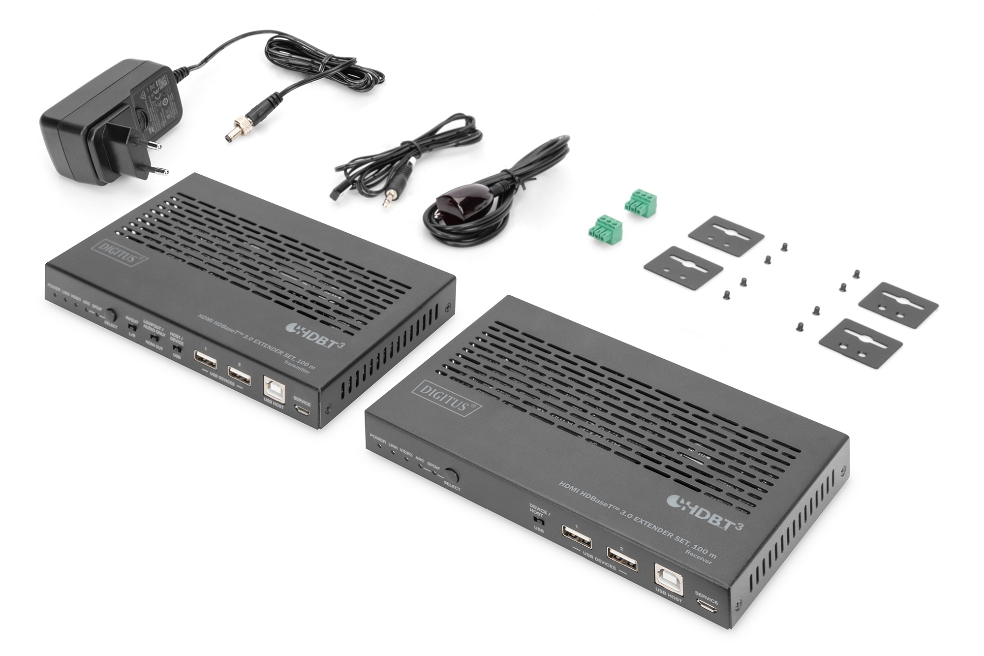 DIGITUS Set extender HDMI HDBaseT™ 3.0, 100 m