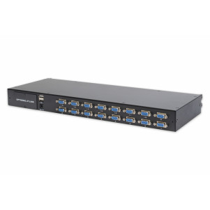 DIGITUS Commutatore KVM modulare, 16 porte