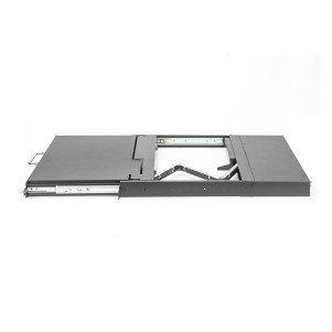Console KVM modulare HD LCD con TFT da 17", connessione KVM VGA a 16 porte, touchpad, layout tastiera italiana