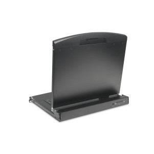 Console KVM modulare HD LCD con TFT da 19", connessione KVM VGA a 8 porte, touchpad, layout di tastiera italiano