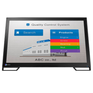 EIZO DURAVISION 23'' FDF2382WT - SCHERMO MULTITOUCH NERO