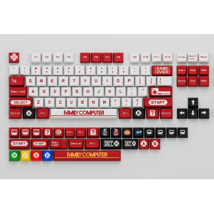 Set di 136 tasti Family Computer Half 5 sided PBT XDA