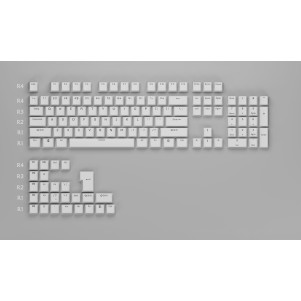 Set di 130 tasti Pudding bianco  PBT OEM