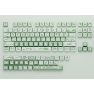 Set di 133 tasti  Keycaps Spring Outing 5 sided PBT XDA