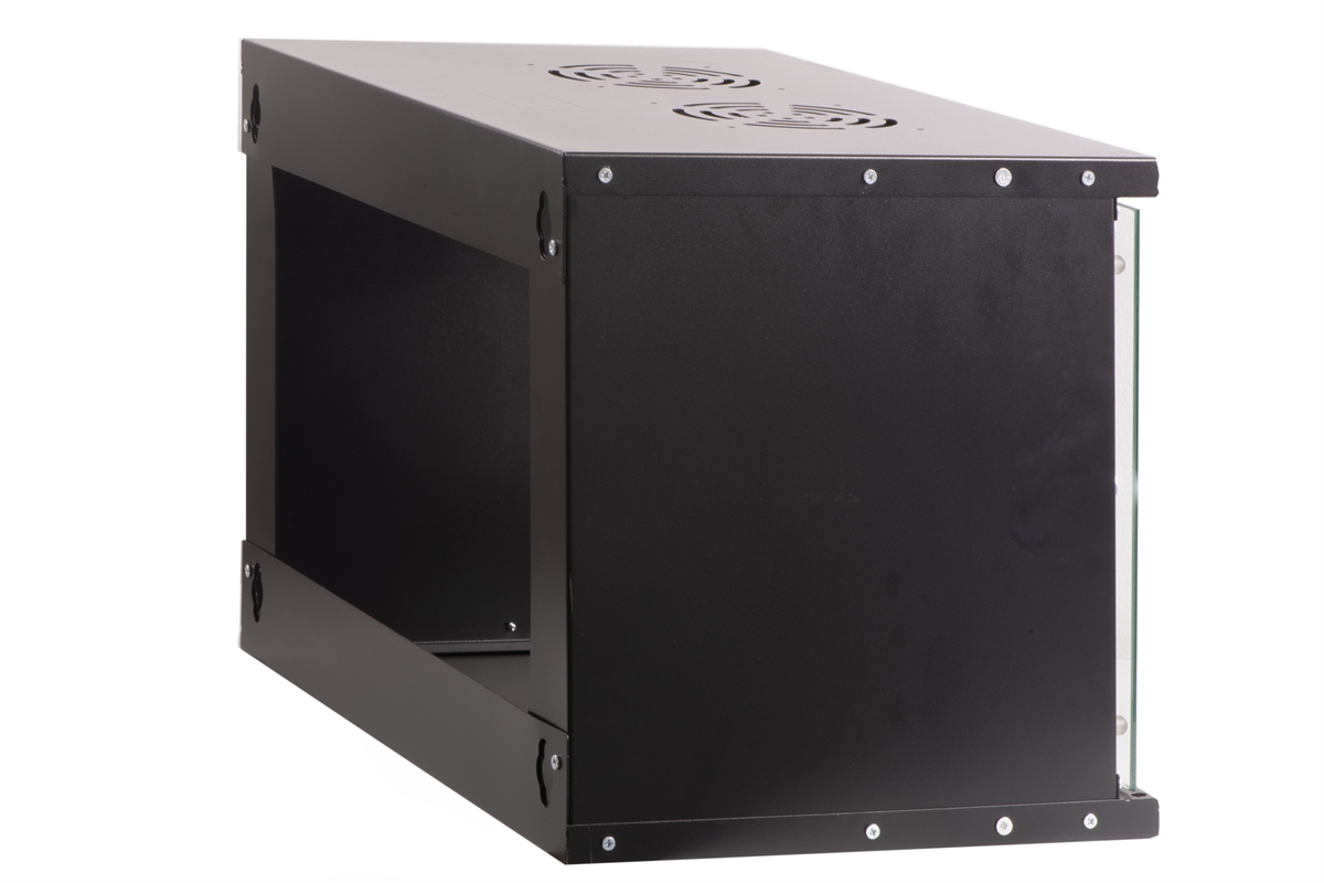 ARMADIO RACK 19" 6 UNITA' (A)350 X (L)500 X (P)320 NERO