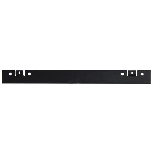 ARMADIO RACK 19" 9 UNITA' DA MURO A) 500 x (L) 600 x (P) 450 NERO DISASSEMBLATO PORTA VETRO