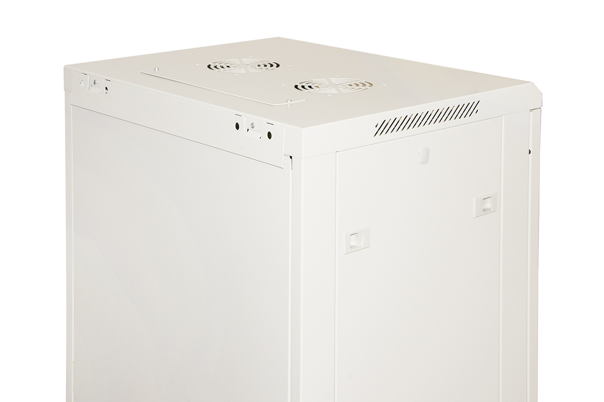 ARMADIO RACK 19" 20 UNITA' DA MURO (A)995X (L)600 X PROFONDITA' 450 MM. COLORE GRIGIO PORTA VETRO