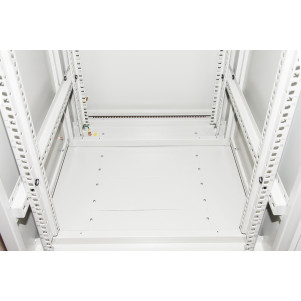 ARMADIO RACK PER RETI 19" 22U (A)1166, (L)600, (P)600 COLORE GRIGIO PORTA VETRO DISASSEMBLATO