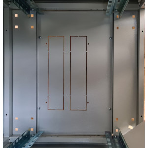 ARMADIO RACK PER RETI 19" 22U (A)1113, (L)600, (P)600 COLORE GRIGIO PORTA VETRO SERIE EAVI