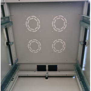 ARMADIO RACK PER RETI 19" 32U (A)1558, (L)600, (P)600 COLORE GRIGIO PORTA VETRO SERIE EAVI