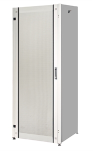 ARMADIO RACK PER RETI 19" 42U (A)2002, (L)600, (P)1000 COLORE GRIGIO PORTA TRAFORATA SERIE EAVI