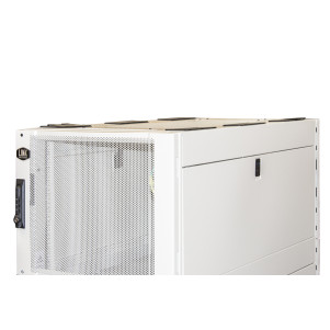 ARMADIO RACK 19" 42U CON 4 COMPARTIMENTI 1992(A) x 1070(P) X 600(L) GRIGIO PORTE TRAFORATE