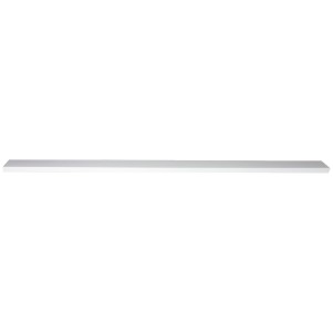CONFEZIONE 10 CANALINE PASSACAVI DA MURO MM 46x18 LUNGHEZZA MT 1 BIANCO CON COPERCHIO SCORREVOLE (10 METRI IN TOTALE)