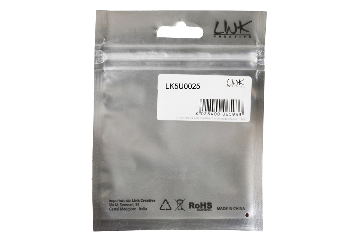 CAVO RETE UTP CAT. 5E NON SCHERMATO MT. 0,25 COLORE GRIGIO