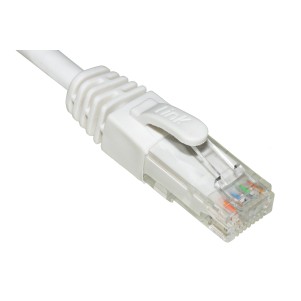 CAVO RETE CATEGORIA 6A NON SCHERMATO UTP AWG24 COLORE BIANCO HALOGENFREE MT 1,5